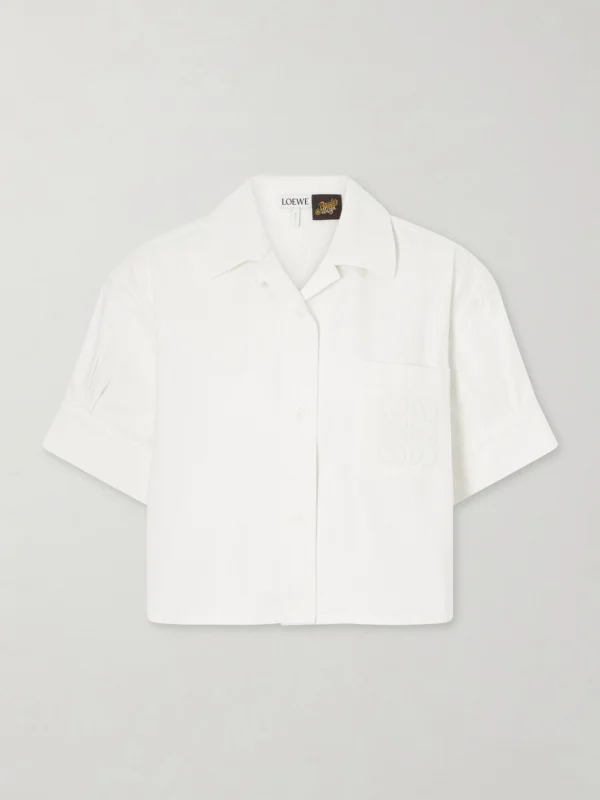 Loewe + Paula's Ibiza Anagram Cotton Shirt