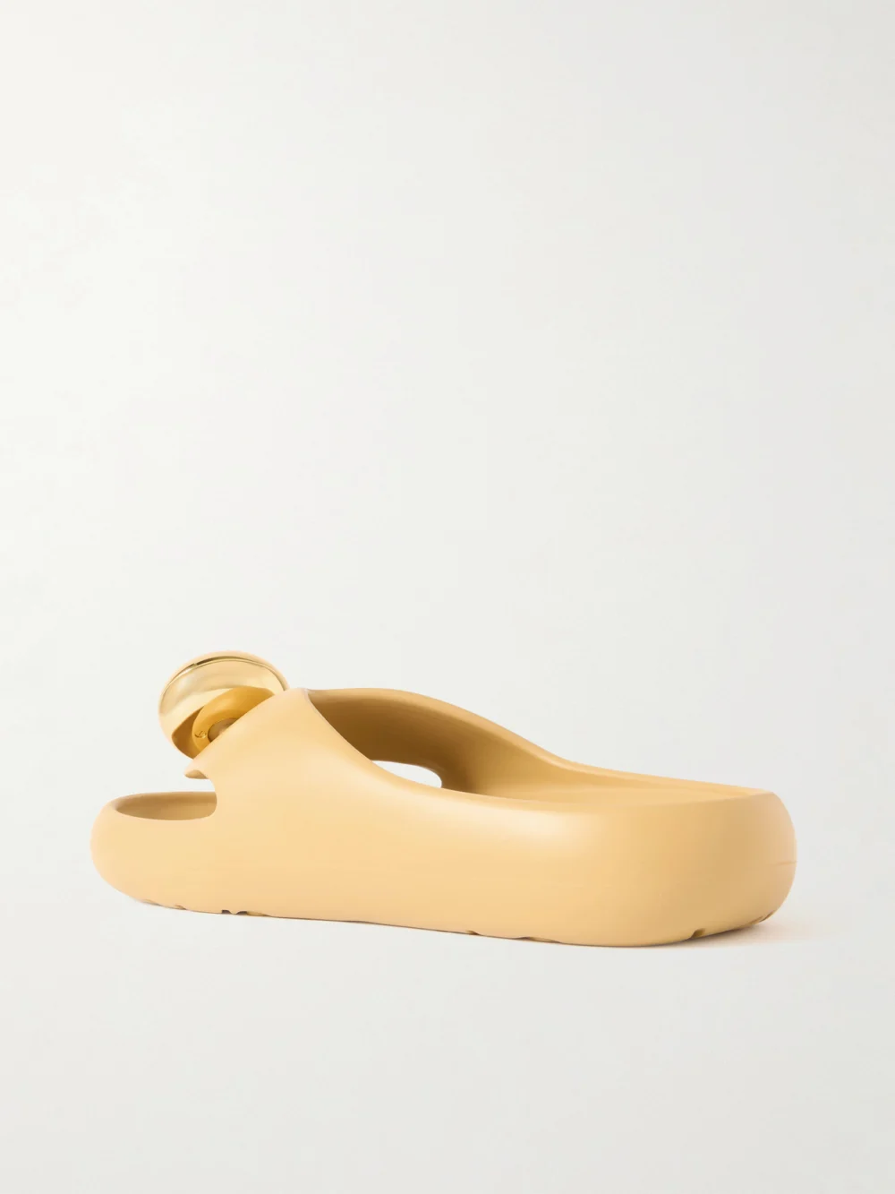 Back view of the Loewe + Paula's Ibiza Bubble Logo-detailed Rubber Slides