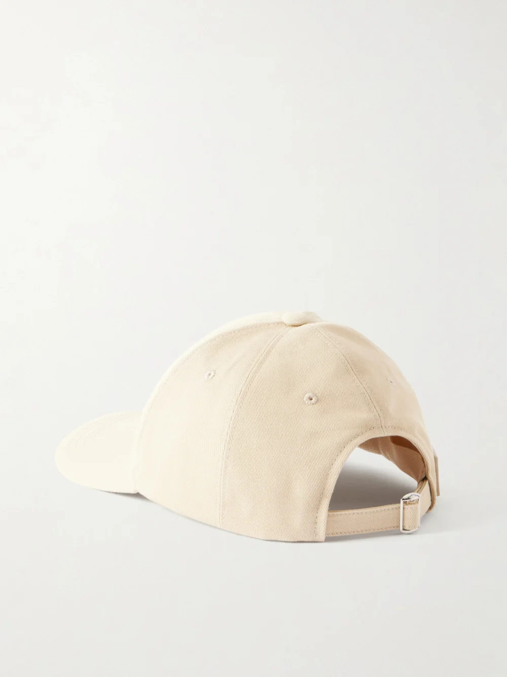 Back view of the Loewe + Paula's Ibiza Embroidered Cotton-twill Baseball Cap