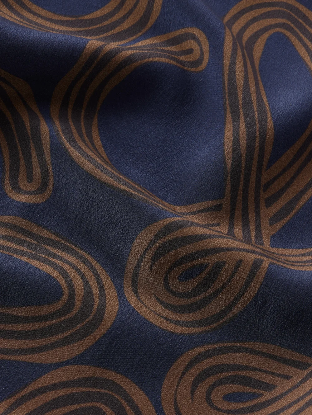 Close-up detail of the Loewe + Paula's Ibiza Printed Silk Scarf