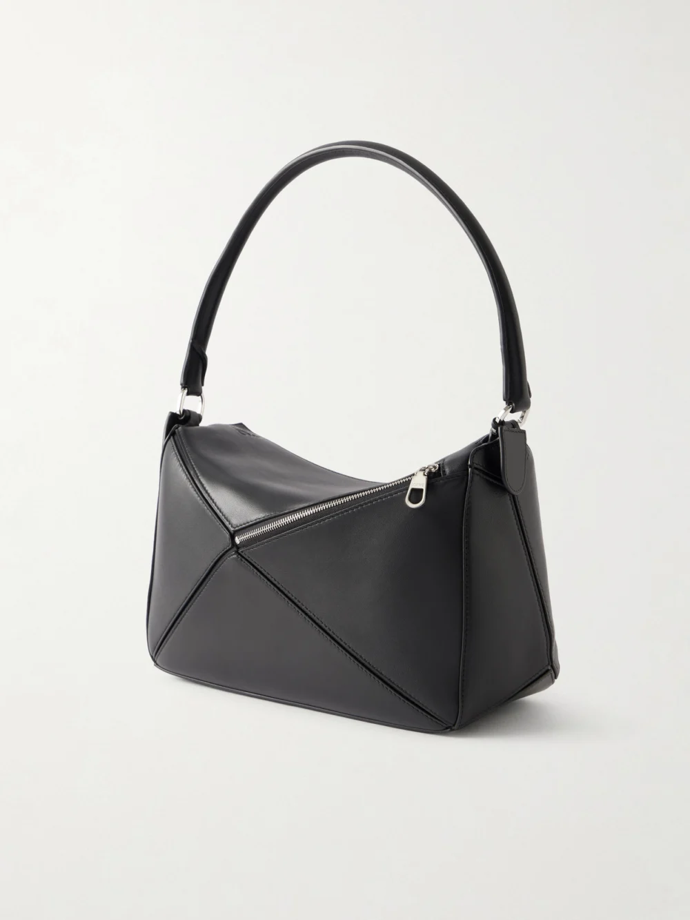 Back view of the Loewe + Paula's Ibiza Puzzle Small Leather Shoulder Bag