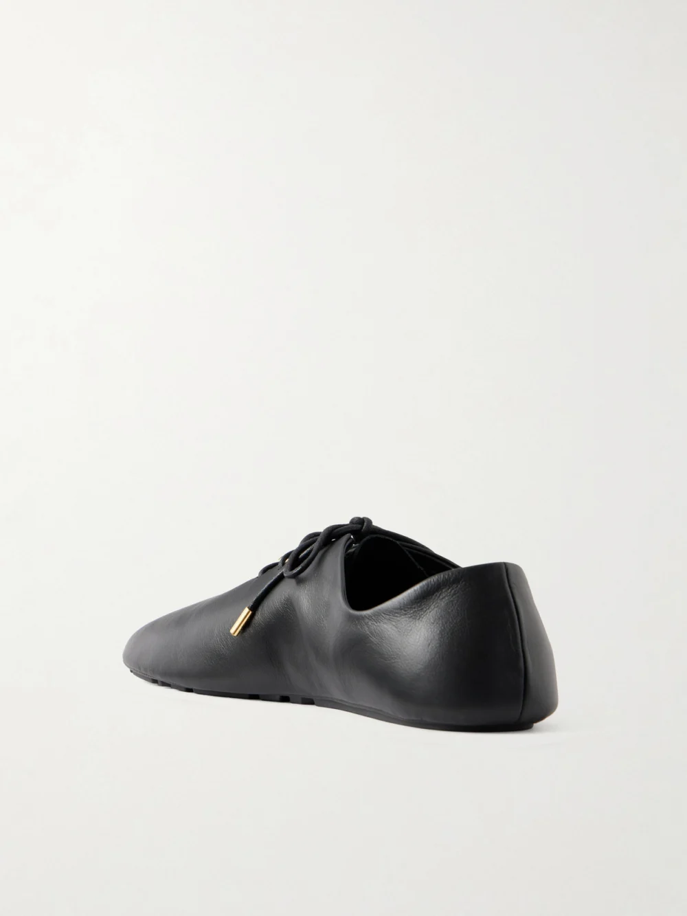 Back view of the Loewe Pebble Embellished Leather Sneakers