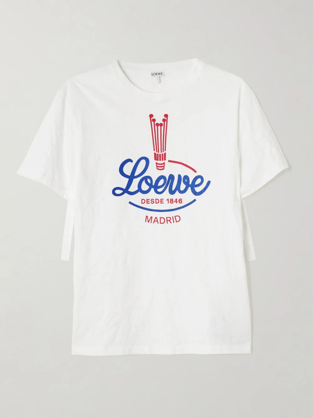 Loewe Printed Jersey T-shirt in white