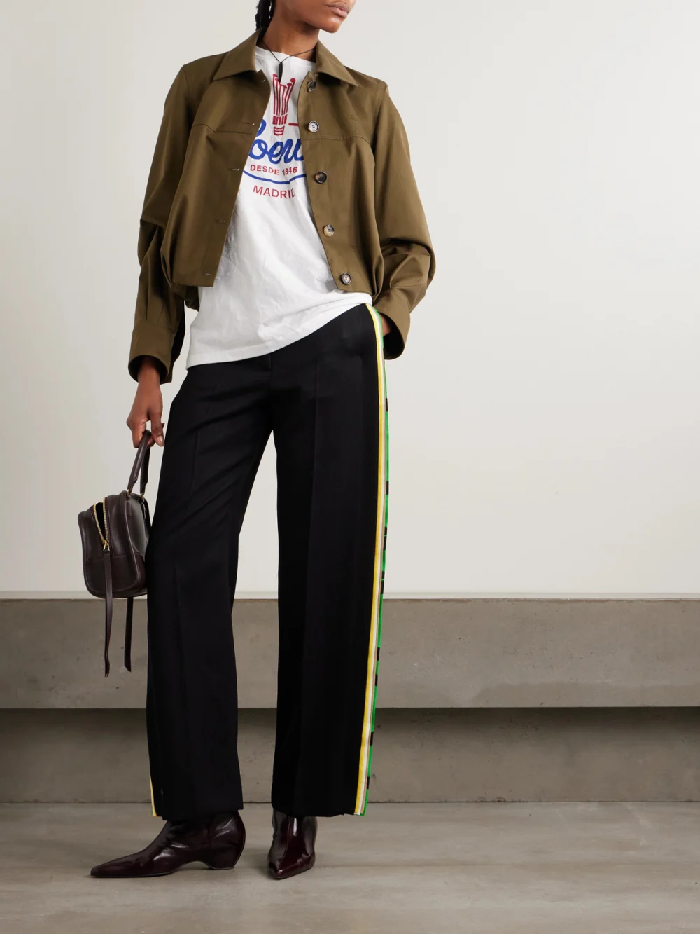 Loewe Printed Jersey T-shirt, worn by a model
