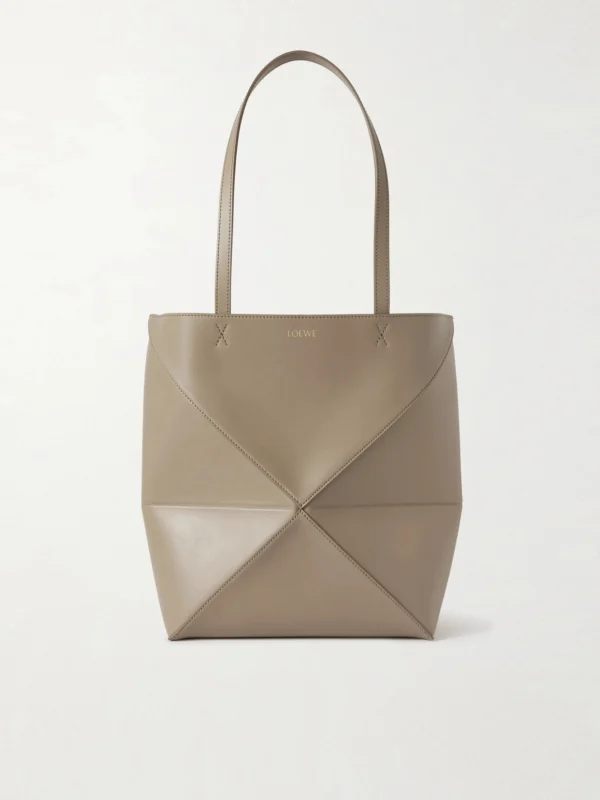 Loewe Puzzle Fold Convertible Medium Leather Tote