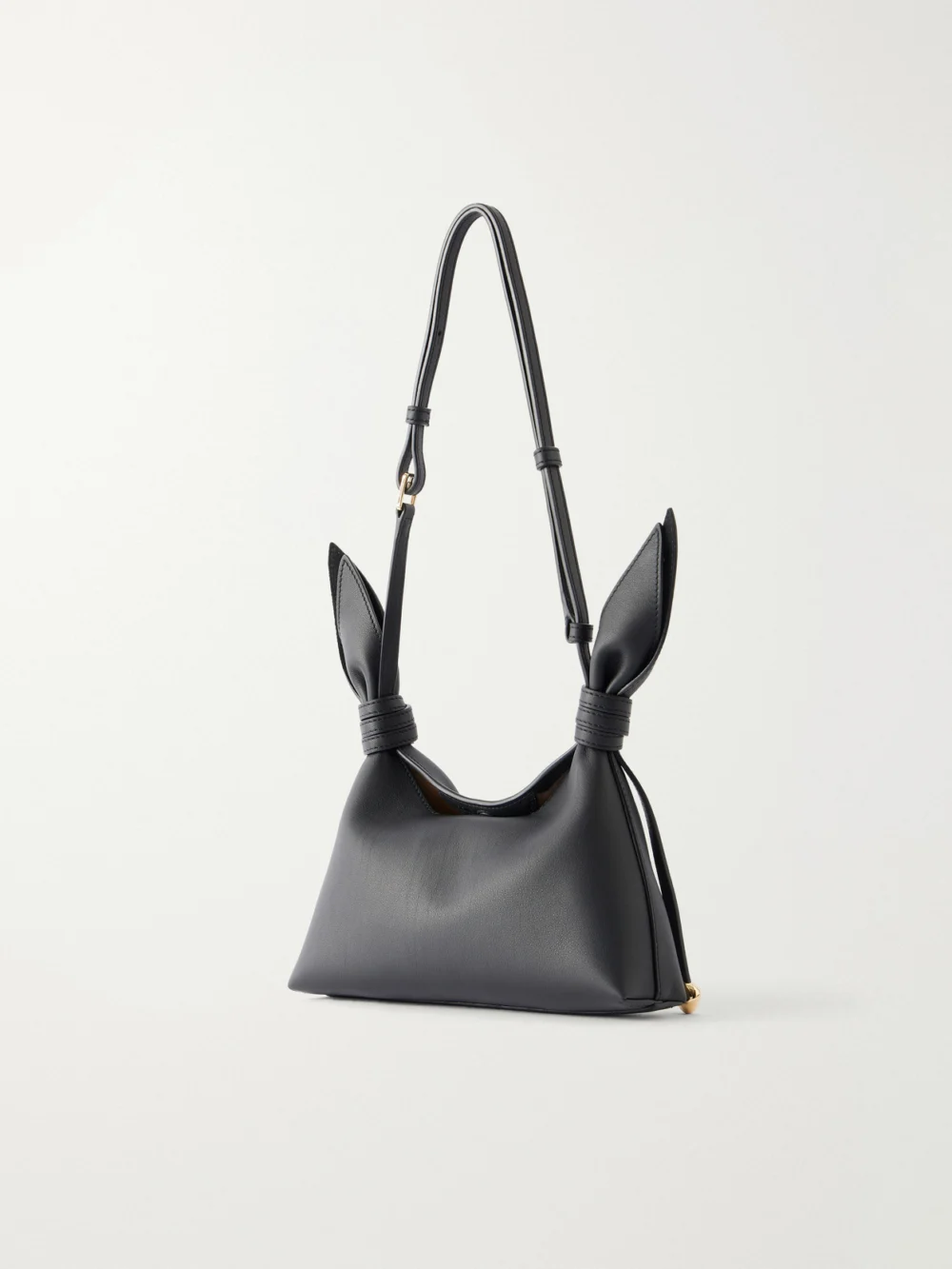 Back view of the Loewe Scarf Mini Knot-detailed Leather Shoulder Bag