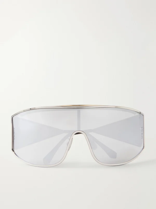 Loewe Speed Shield Mask Metal Sunglasses