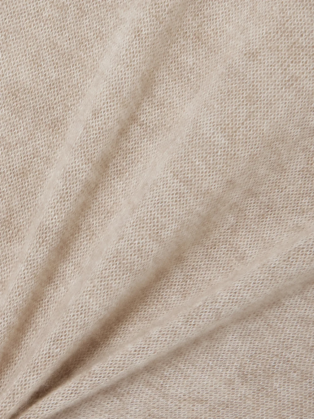 Close-up detail of the Loro Piana Camino Cashmere and Silk-blend Midi Dress