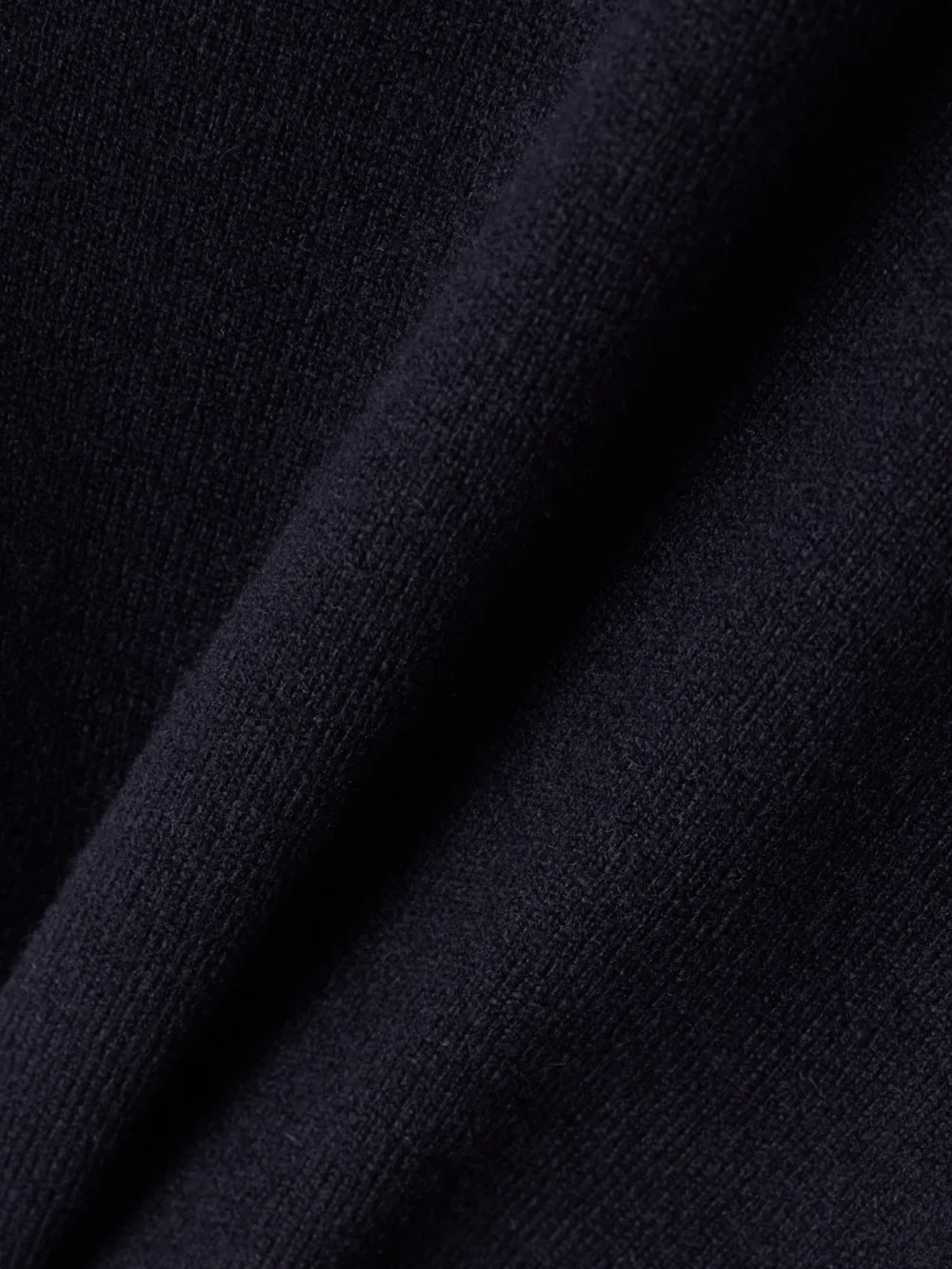 Close-up detail of the Loro Piana Cashmere Cardigan