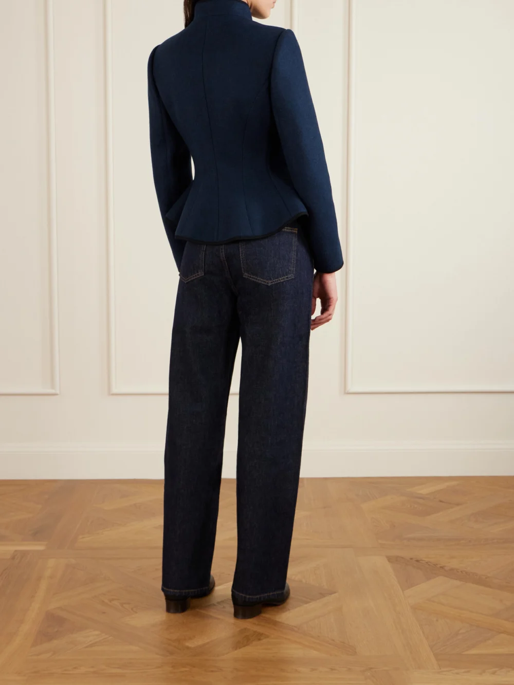 Back view of the Loro Piana Cashmere Jacket