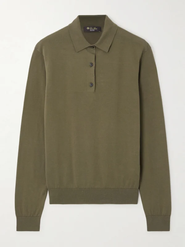 Loro Piana Cotton Polo Shirt