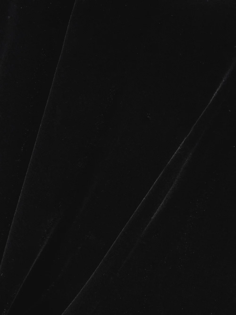 Close-up detail of the Loro Piana Goldie Velvet Wide-leg Pants