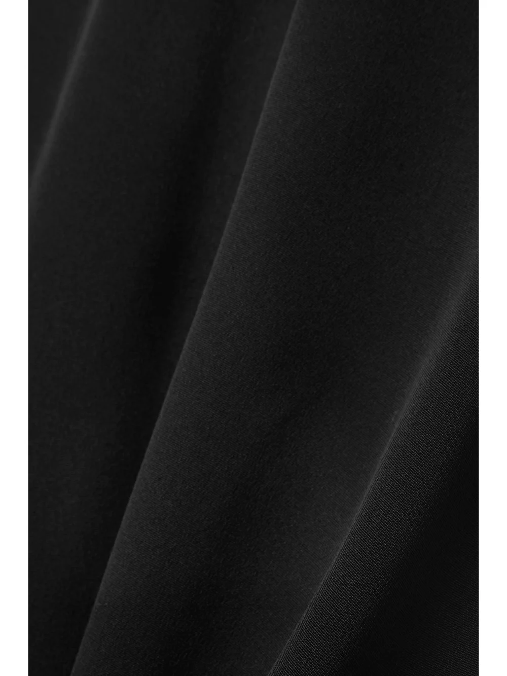 Close-up detail of the Loro Piana Milena Draped Silk Midi Dress