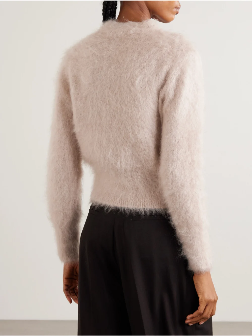 Back view of the Loro Piana Mohair and Cashmere-blend Sweater