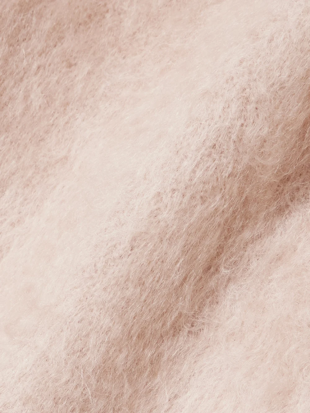 Close-up detail of the Loro Piana Mohair and Cashmere-blend Sweater