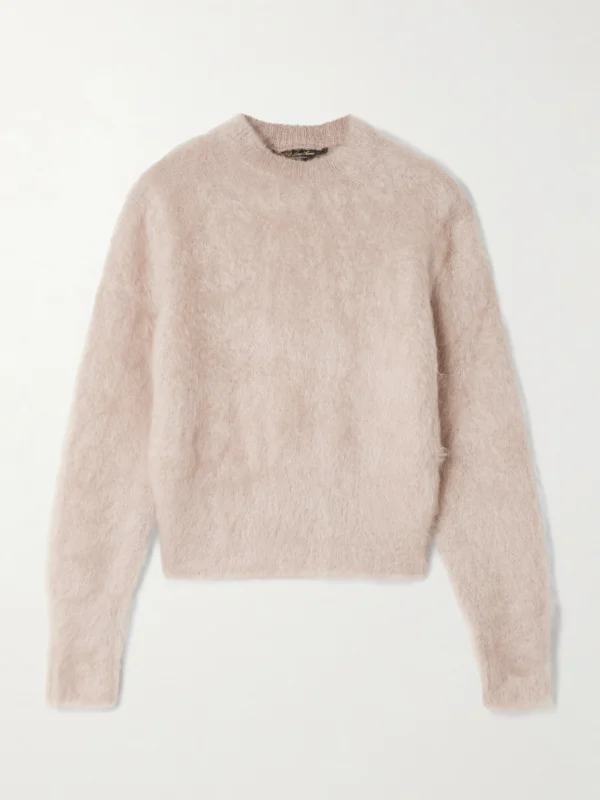 Loro Piana Mohair and Cashmere-blend Sweater