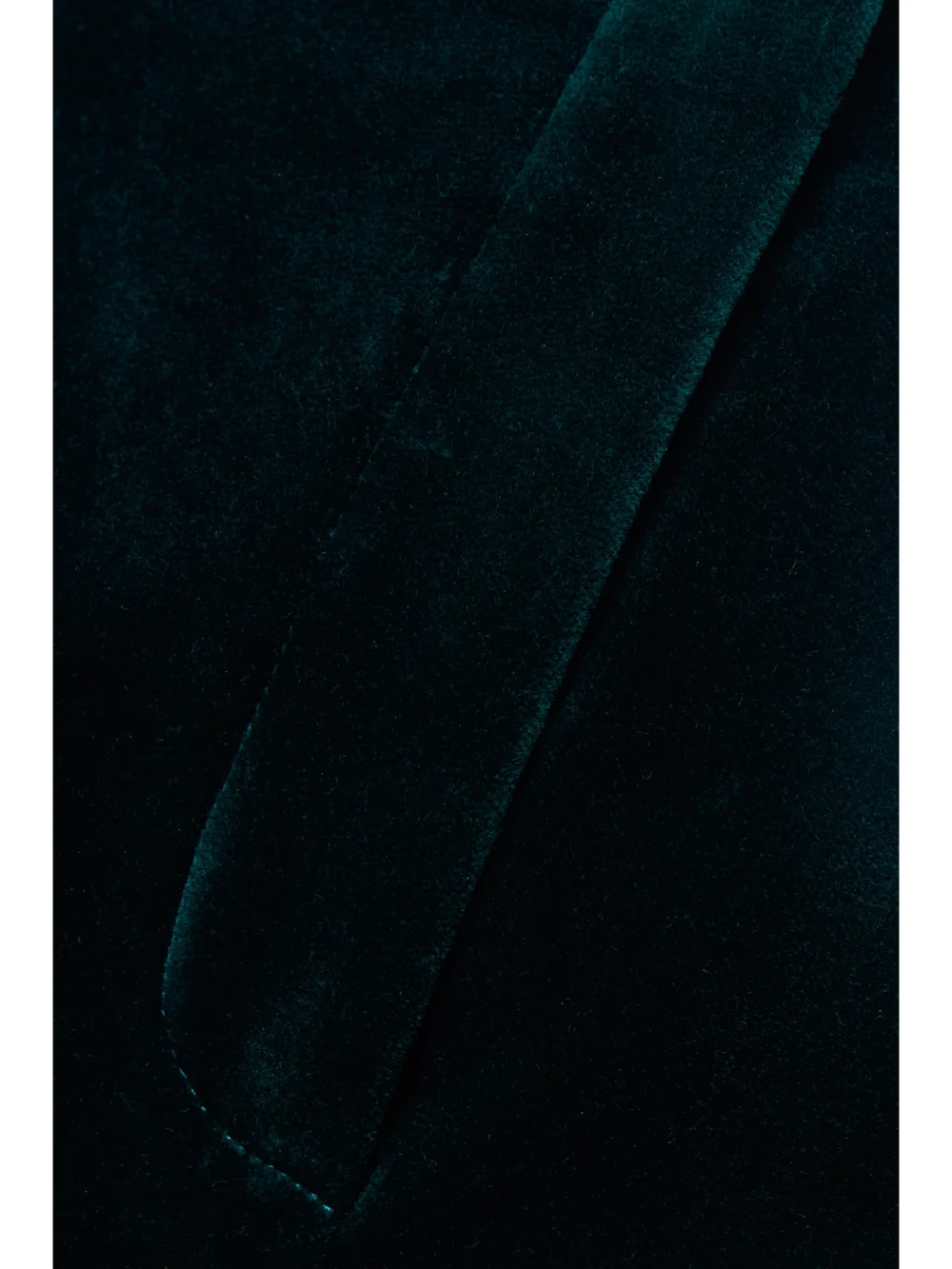 Close-up detail of the Loro Piana Niklas Cotton-blend Velvet Wide-leg Pants