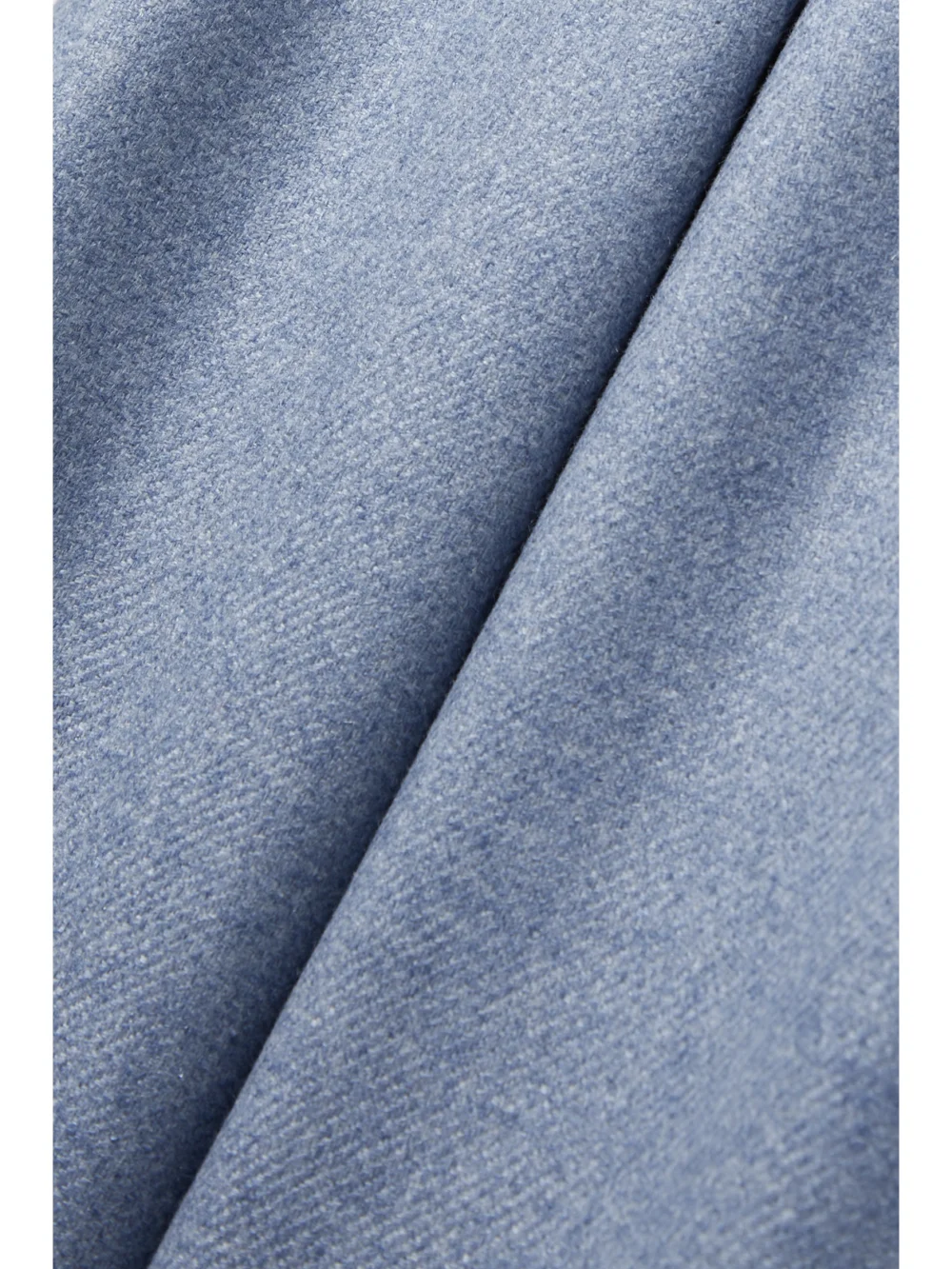 Close-up detail of the Loro Piana Pleated Cashmere Wide-leg Pants