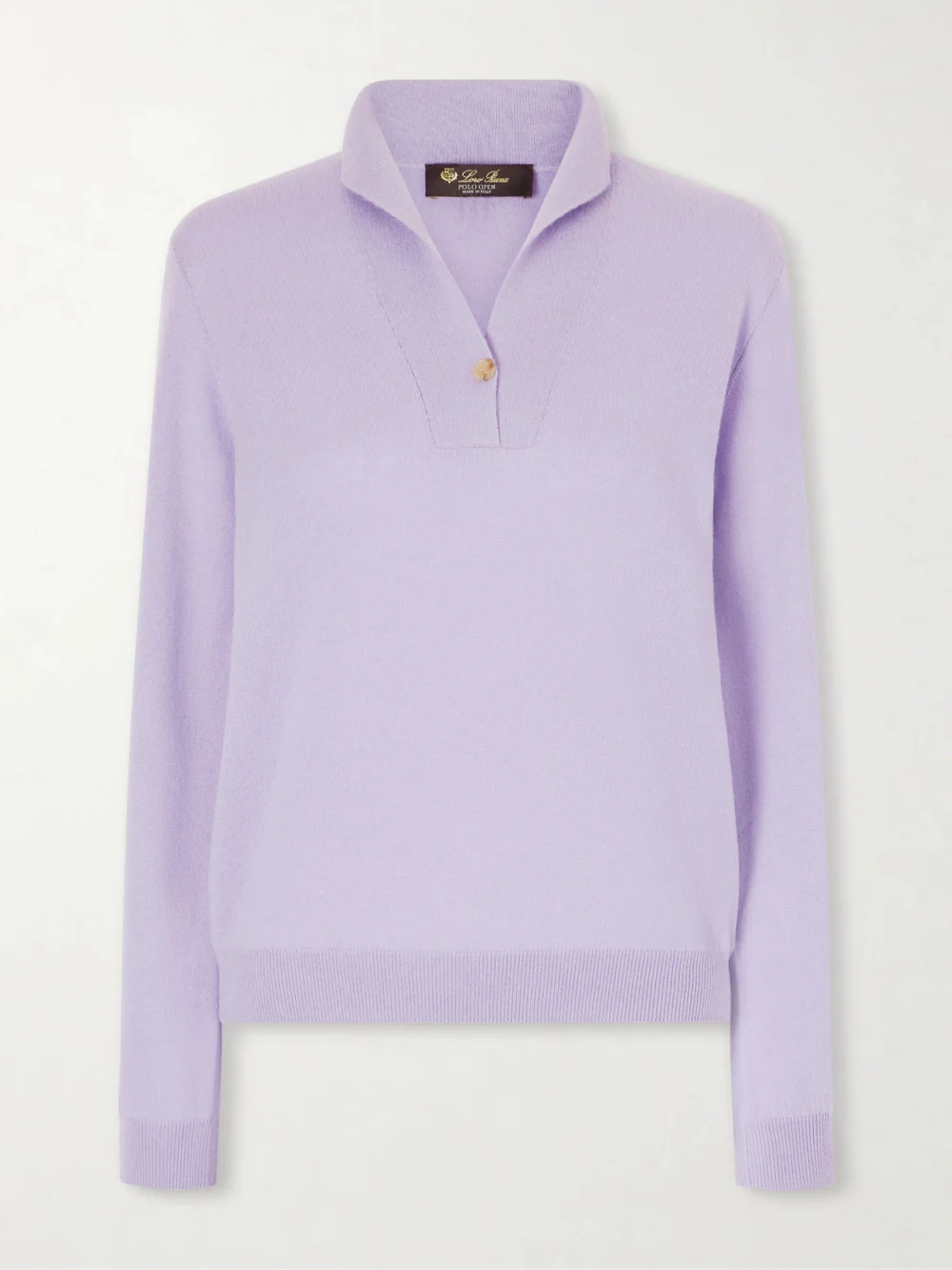 Loro Piana Sergio Cashmere Sweater in lilac