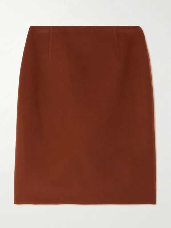 Loro Piana Vivian Cashmere-blend Mini Skirt