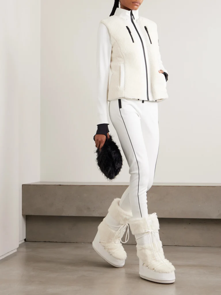 Mackage Dewi Convertible Fleece-trimmed Down Ski Jacket