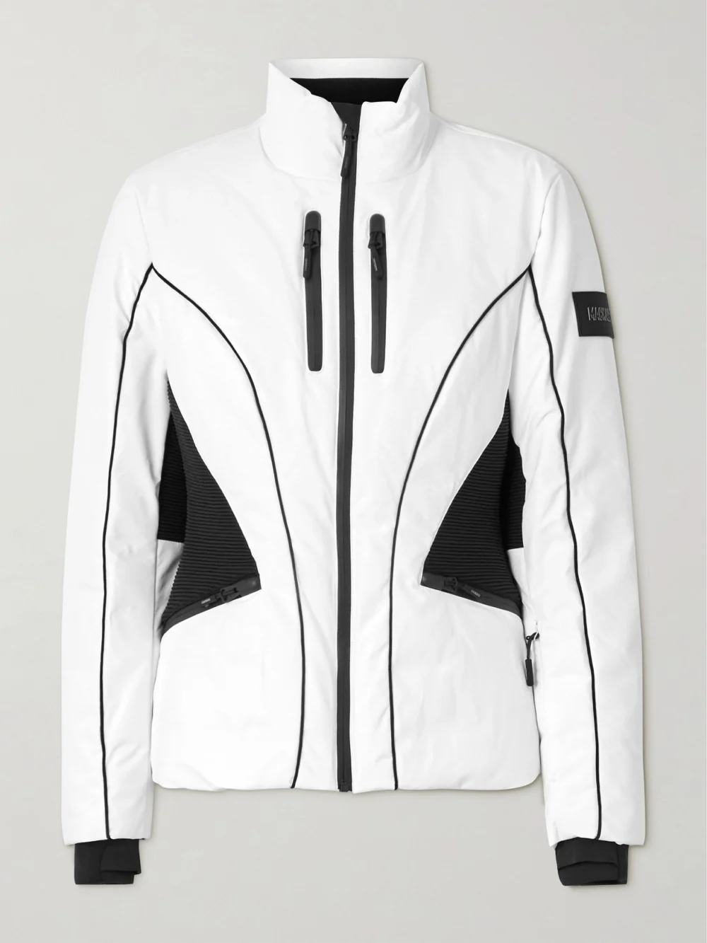 Mackage Paneled Ski Jacket in white
