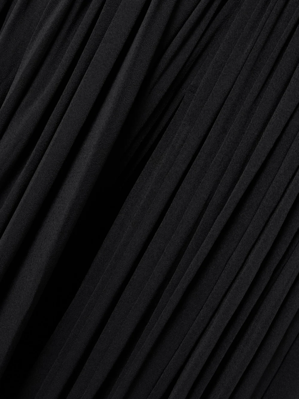 Close-up detail of the Magda Butrym Stretch-jersey Maxi Dress
