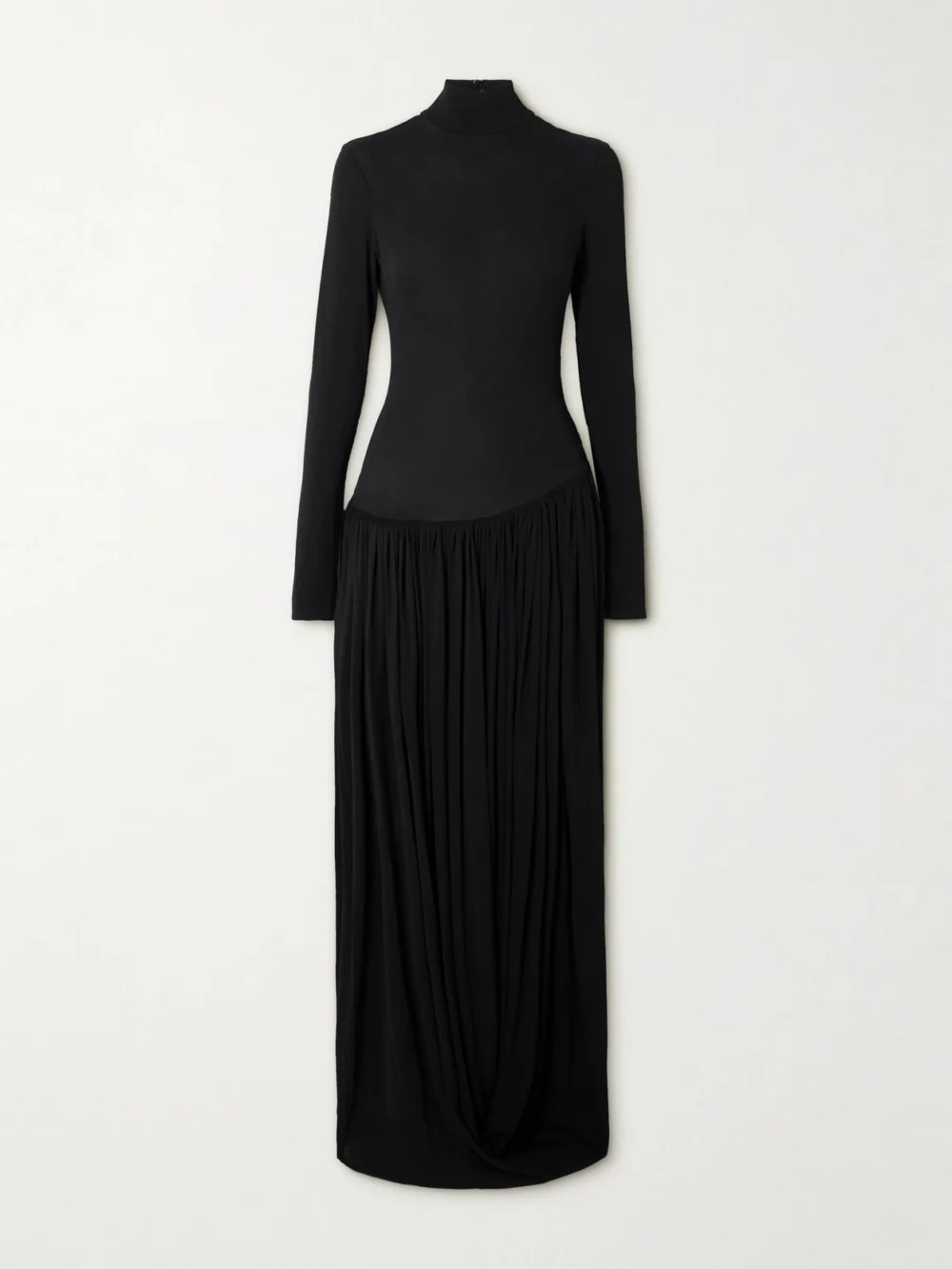 Magda Butrym Stretch-jersey Maxi Dress in black