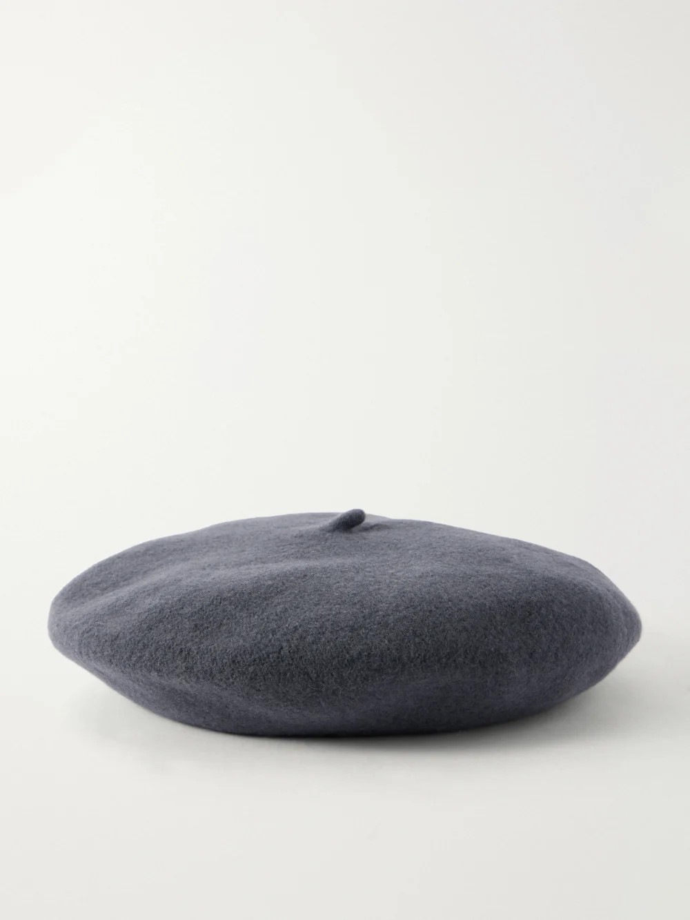 Maison Margiela Felted Wool Beret in gray