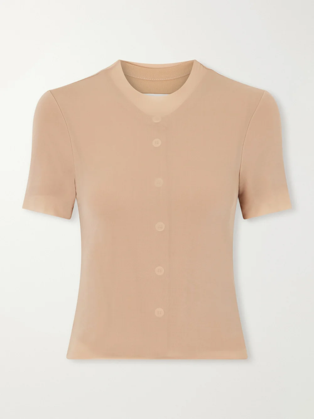 Maison Margiela Fusion Jersey T-shirt in sand