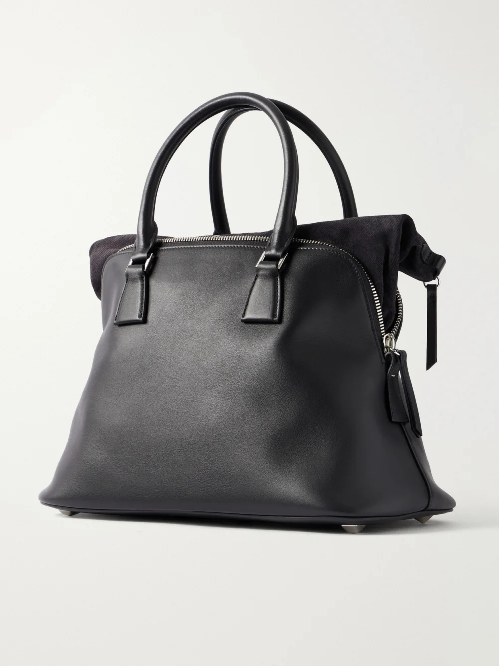 Back view of the Maison Margiela Leather and Suede Tote