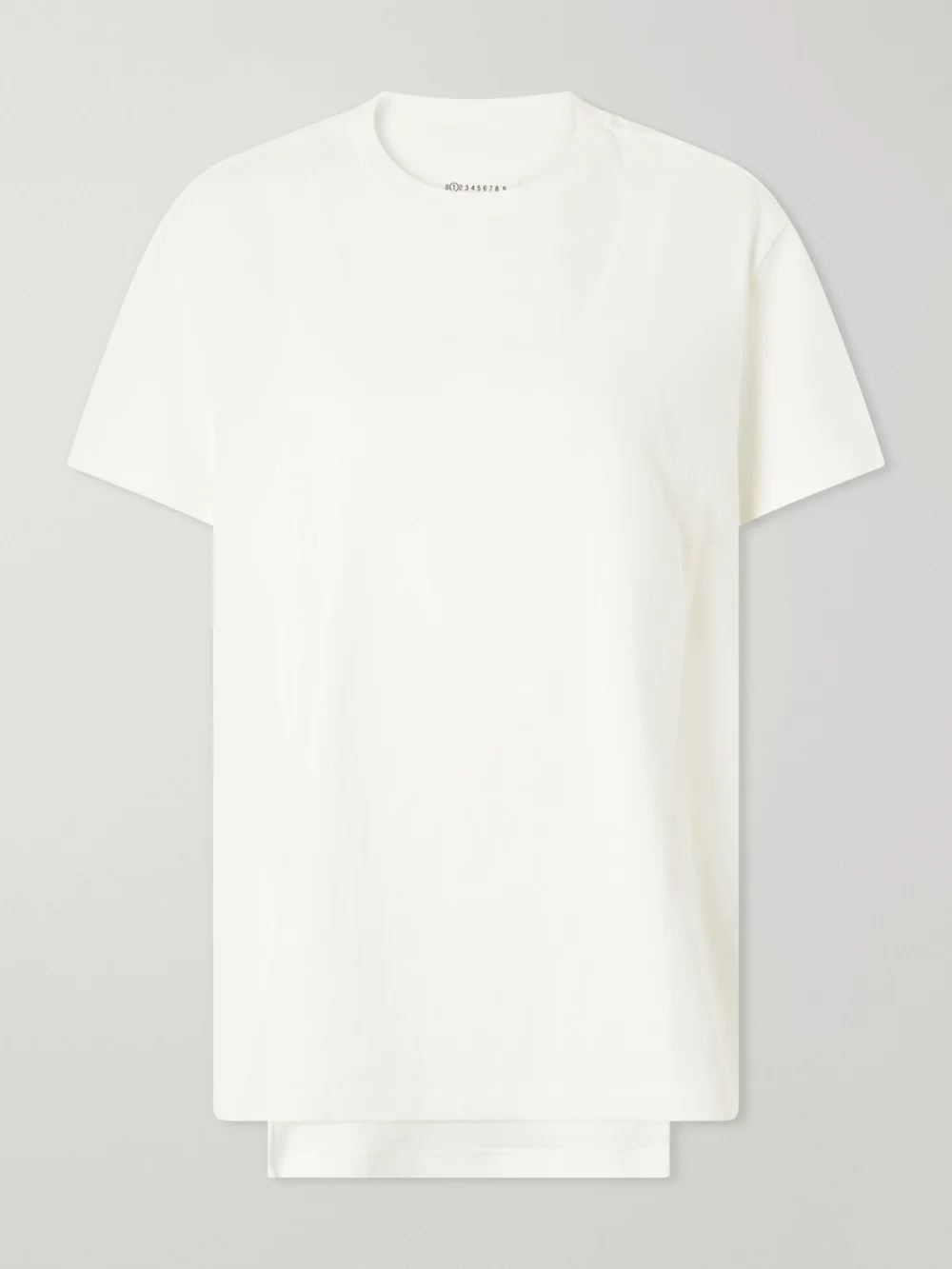 Maison Margiela Oversized Washed Cotton T-shirt in white