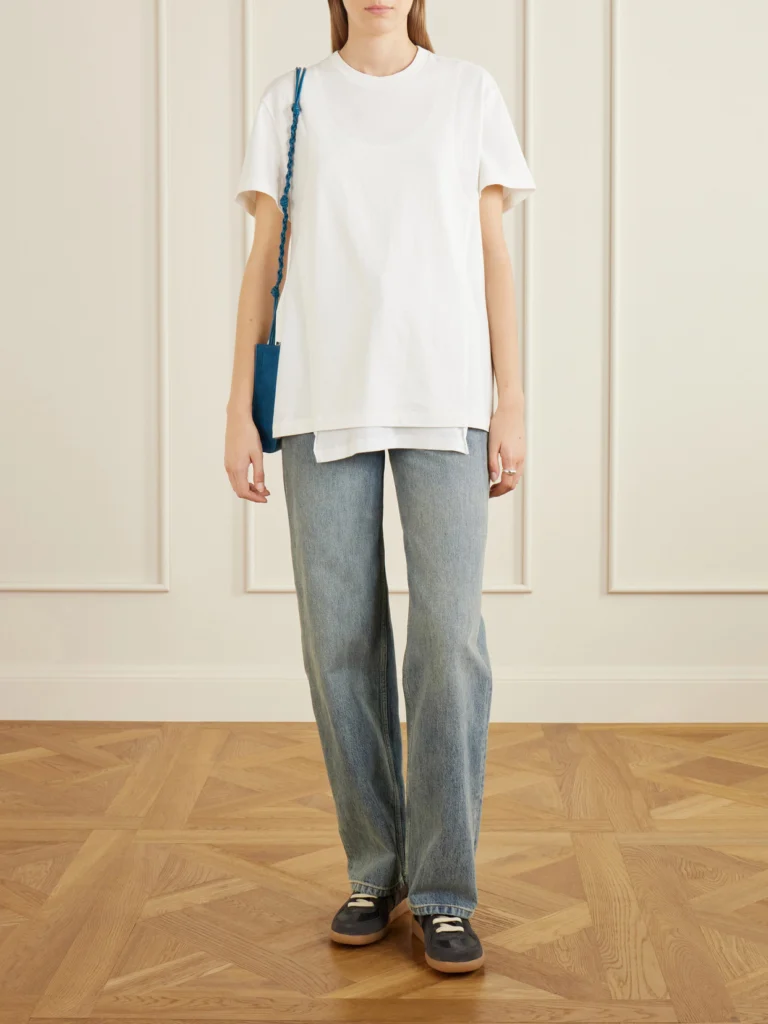 Maison Margiela Replica Suede and Leather Sneakers
