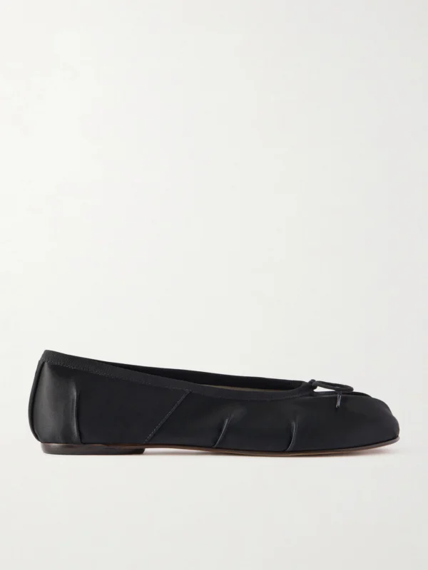 Maison Margiela Tabi Split-toe Satin Ballet Flats