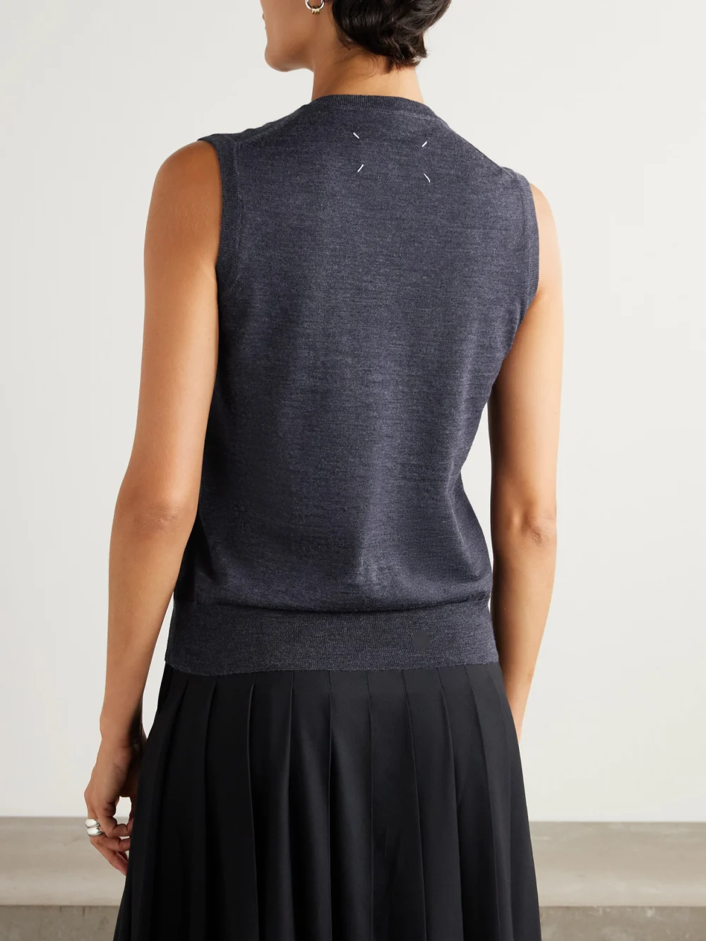 Back view of the Maison Margiela Wool Vest