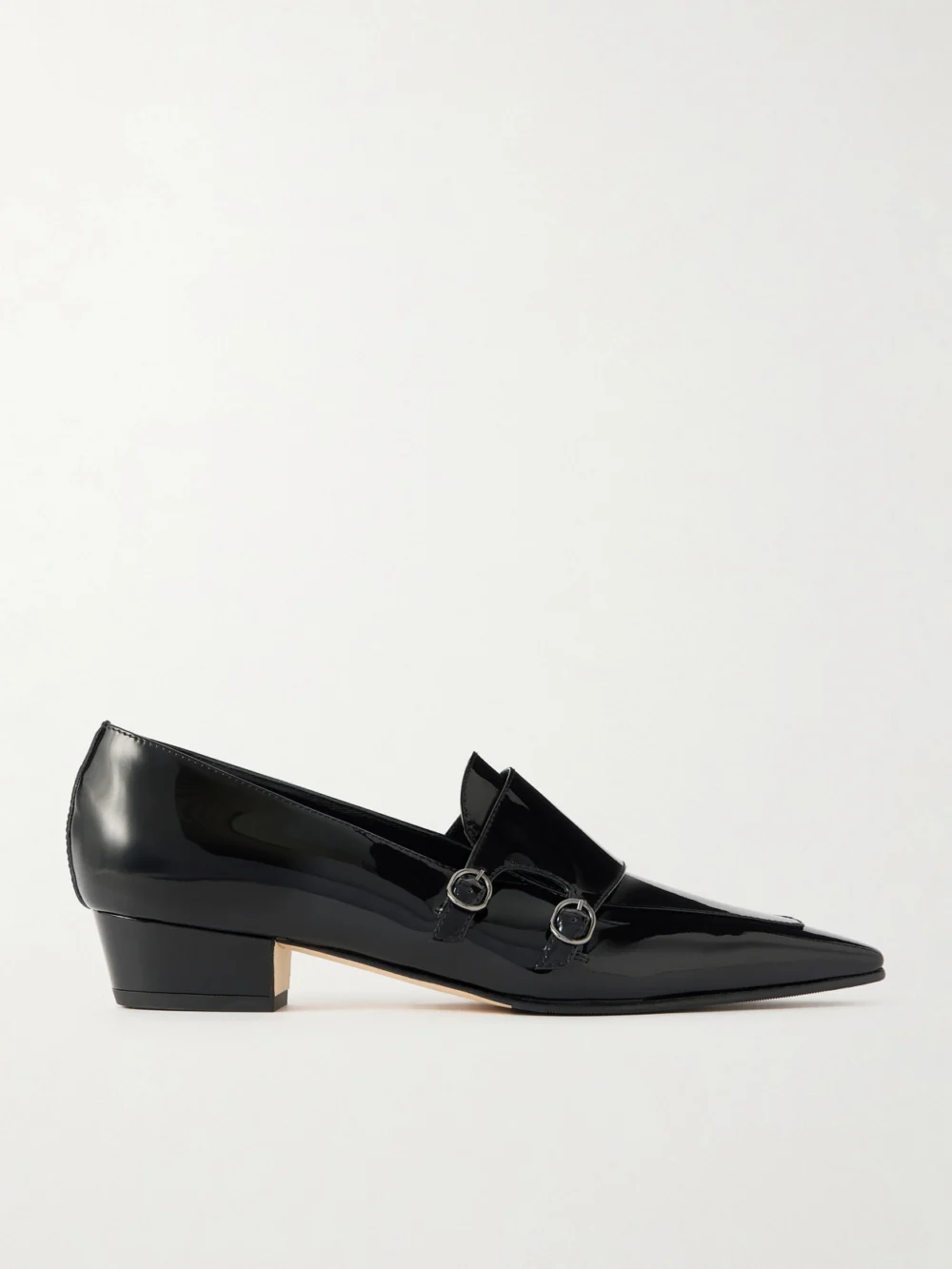 Manolo Blahnik Manbisa 30 Patent-leather Pumps in black