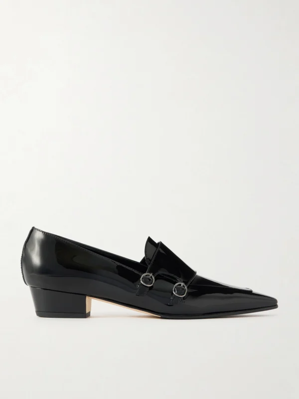 Manolo Blahnik Manbisa 30 Patent-leather Pumps