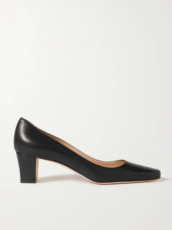 Manolo Blahnik Okkatopla 50 Leather Pumps