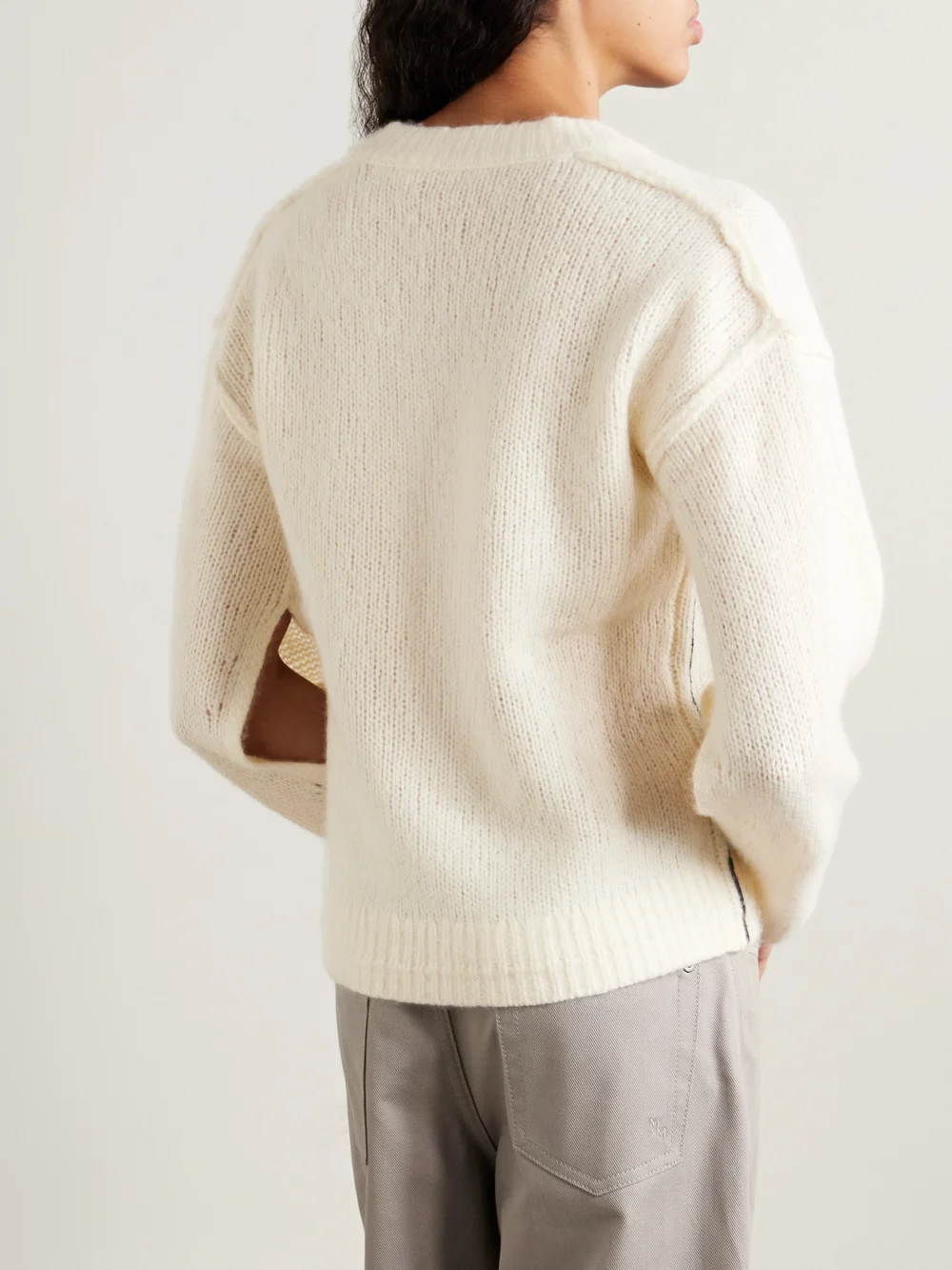 Back view of the Maria McManus Cashmere Sweater