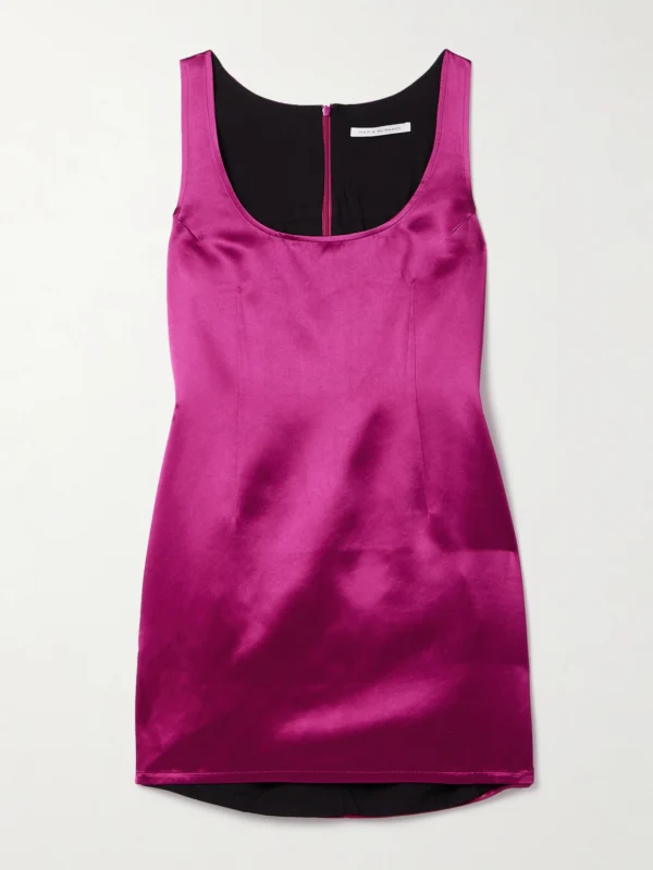 Maria McManus Crepe De Chine Mini Dress