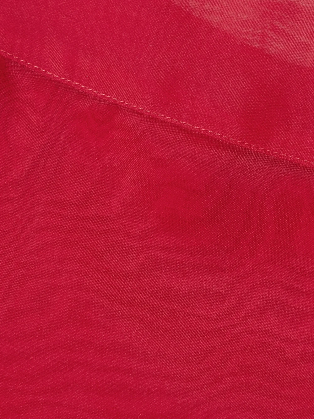 Close-up detail of the Maria McManus Layered Silk-organza Midi Skirt