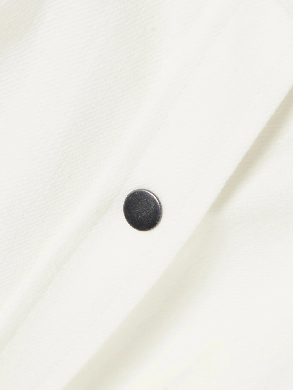 Close-up detail of the Maria McManus Oversized Organic Cotton-twill Shirt