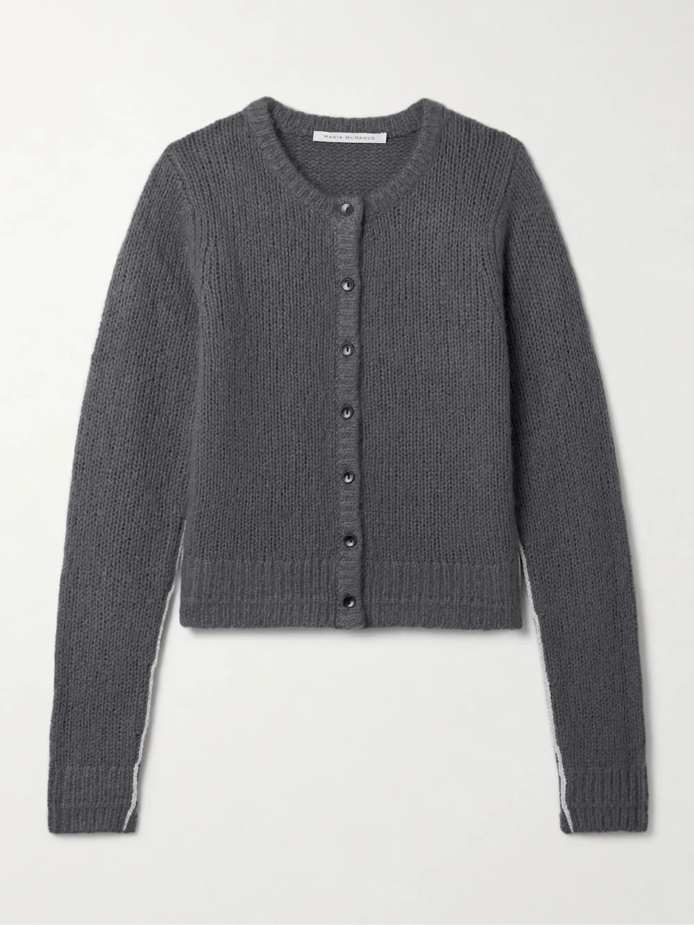 Maria McManus Petite Knitted Cardigan in gray