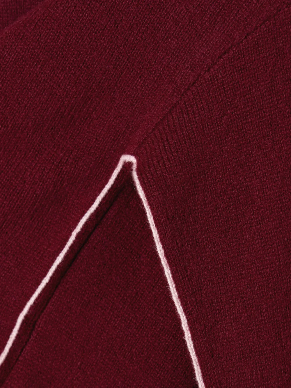 Close-up detail of the Maria McManus Wool and Cashmere-blend Sweater
