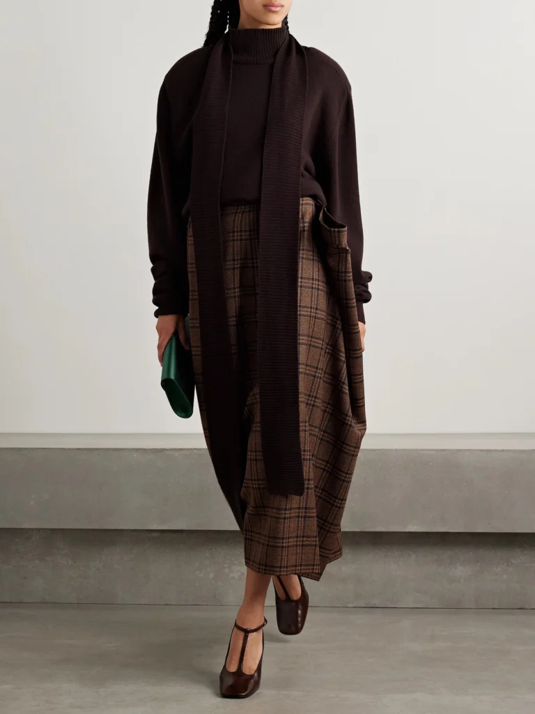 Marie Adam-Leenaerdt Cutout Wool Turtleneck Sweater