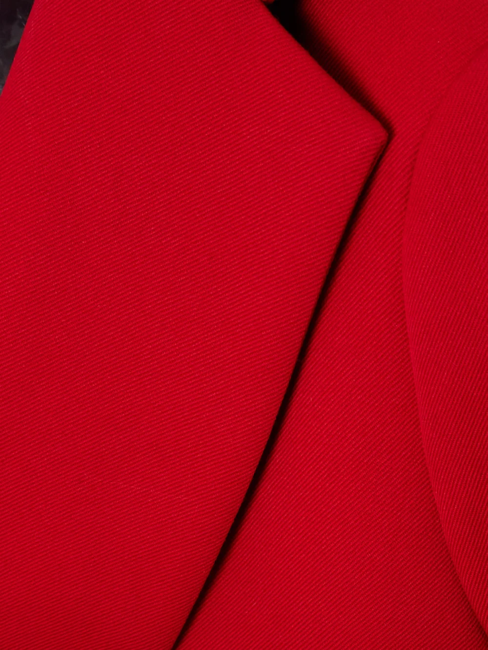 Close-up detail of the Marie Adam-Leenaerdt Double-breasted Wool-twill Blazer
