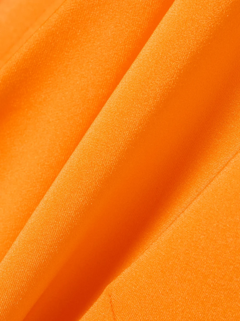 Close-up detail of the Marie Adam-Leenaerdt One-shoulder Asymmetric Jersey Top