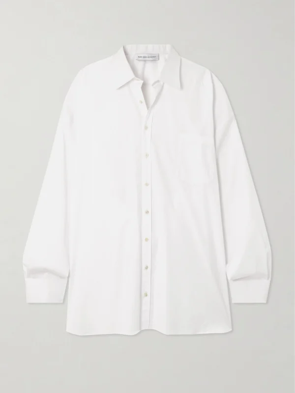 Marie Adam-Leenaerdt Oversized Cotton-poplin Shirt