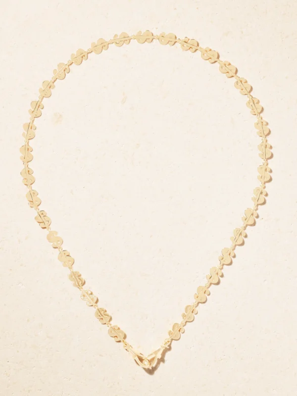 Marie Lichtenberg Buck Small 18-karat Gold Diamond Necklace