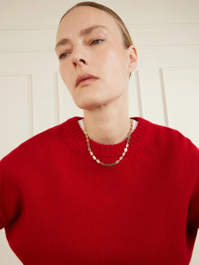 Marie Lichtenberg Buck Small 18-karat Gold Diamond Necklace